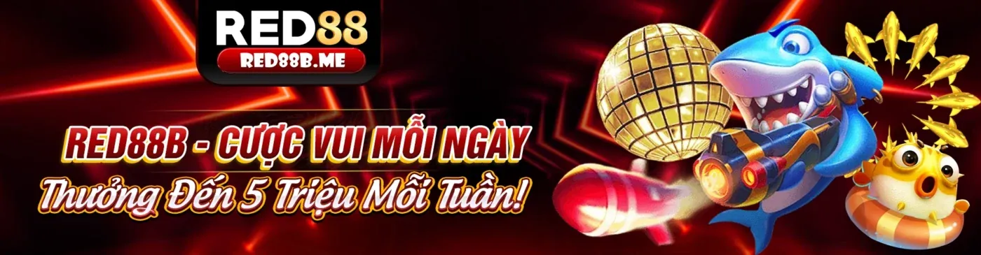 Giao diện nền tảng cá cược Red88 Vin an toàn